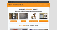 Desktop Screenshot of kministorageandmail.com